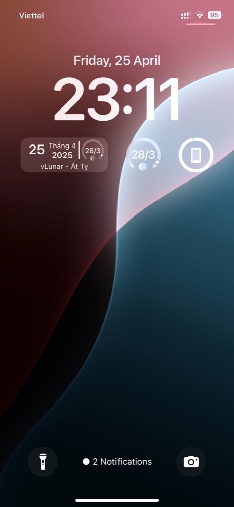 vLunar Lockscreen